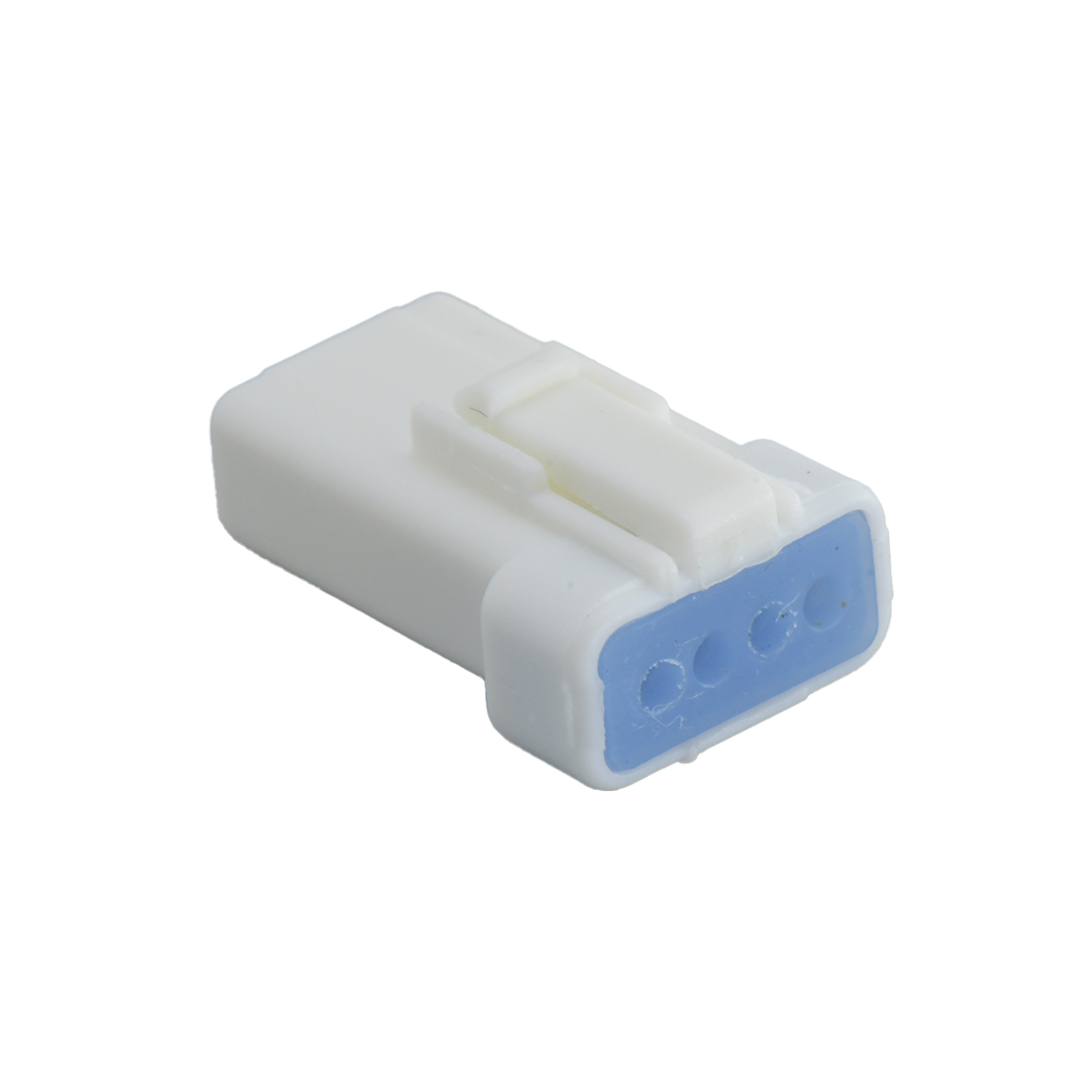 Pitch 2.00mm 线对线单排防水IP67 Male Housing 4Pin 白色